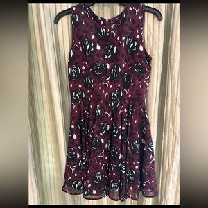 Maison Jules Floral Dress, Size Small